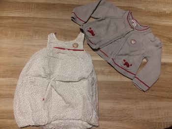 Robe et gilet 6 mois été