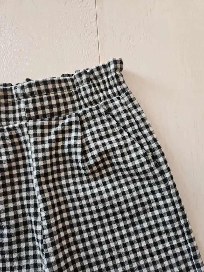 Pantalon large à carreaux - photo numéro 3