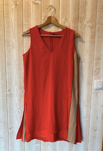 Robe chic corail Miss Captain Trend, taille S