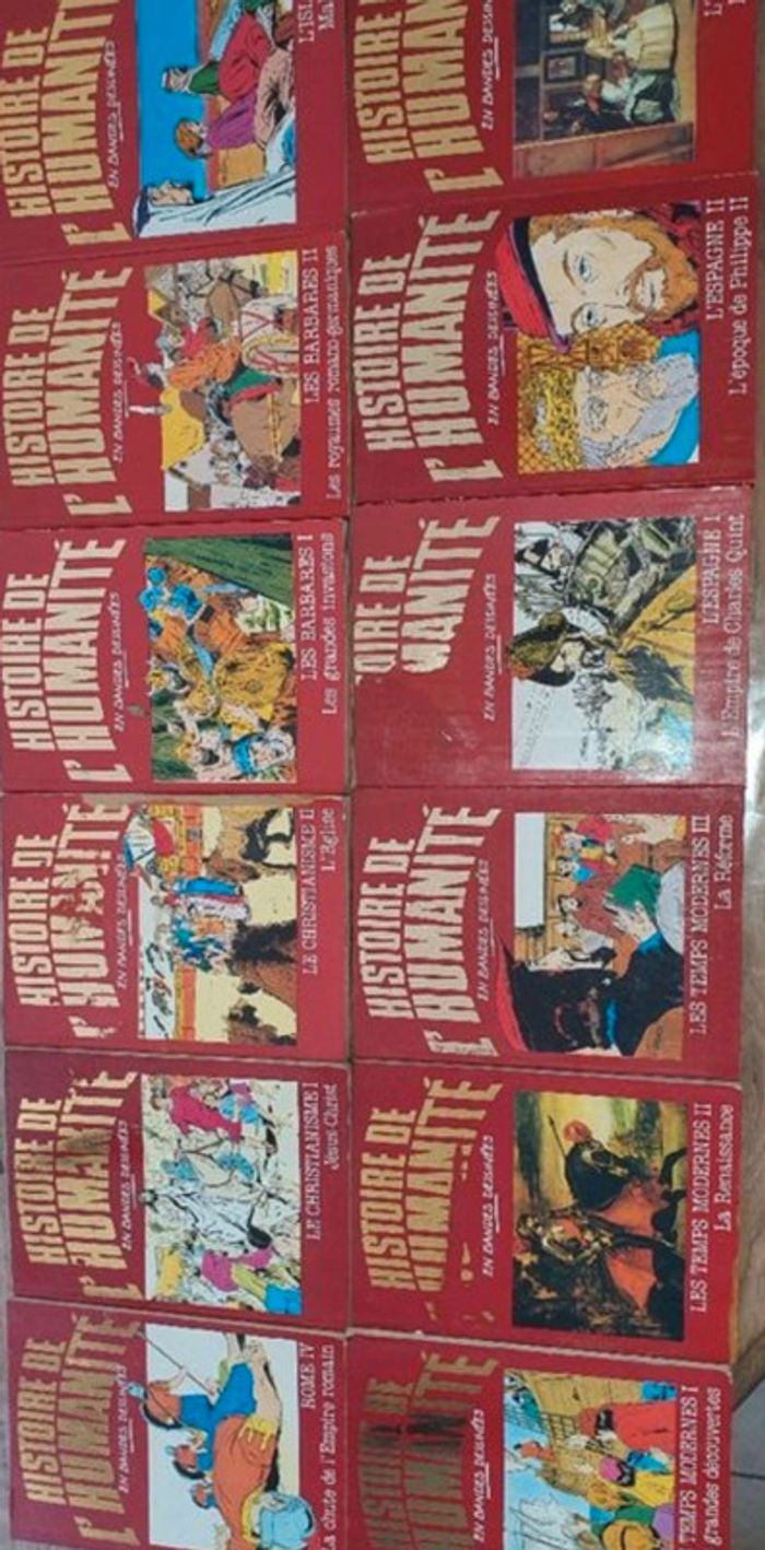 Lot 42 L'histoire De L'humanité En Bande Dessinée Collection France - photo numéro 4