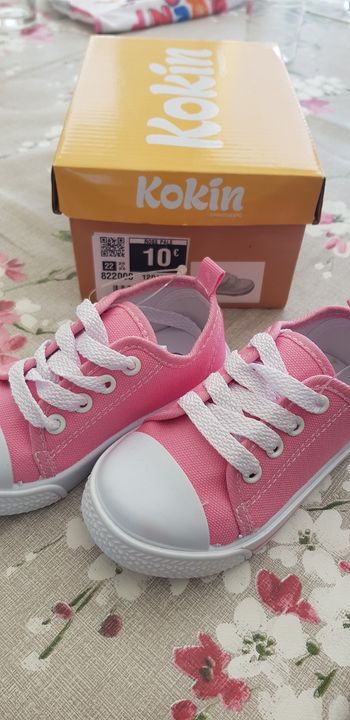 Tennis converse Gemo rose T.22