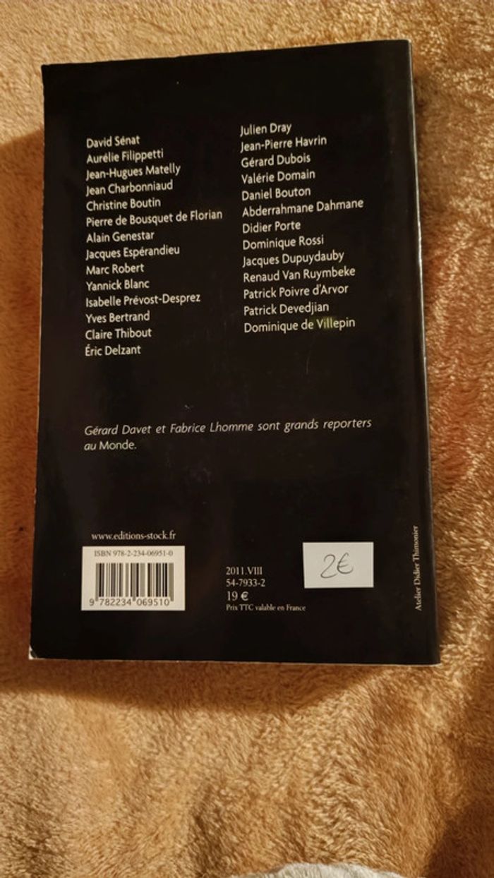 Livre Sarko m'a tuer - photo numéro 2