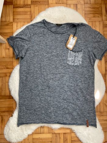 T-shirt gris chiné jack&jones neuf taille M