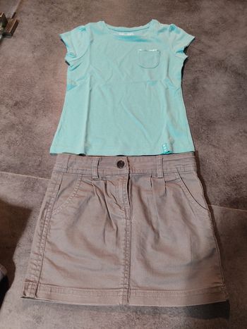 Ensemble tee-shirt + jupe