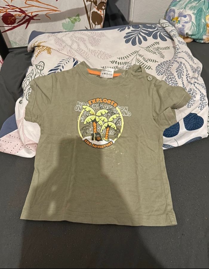 Tee-shirts bb garçon taille 18-24 mois🐨