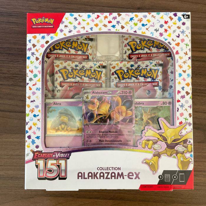 Coffret pokemon 151 Alakazam-ex