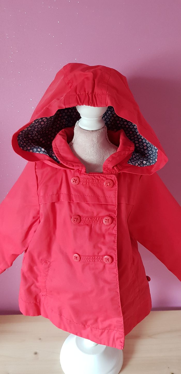 🌸 Manteau déperlant - Obaïbi - 6 mois 🌸 - photo numéro 3