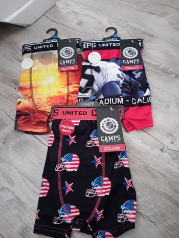 Lots de 3 boxers  homme Taille L