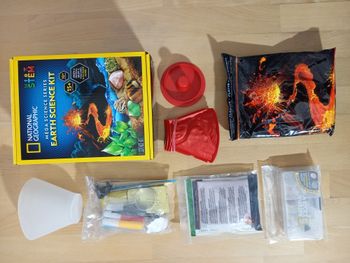 🌋 Kit Science de la Terre National Geographic