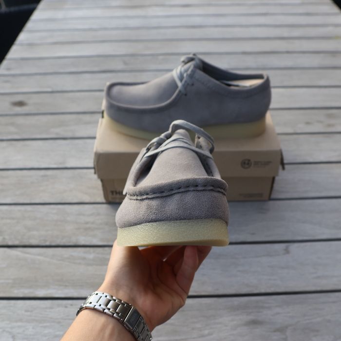 Clarks Wallabee Gris - photo numéro 2