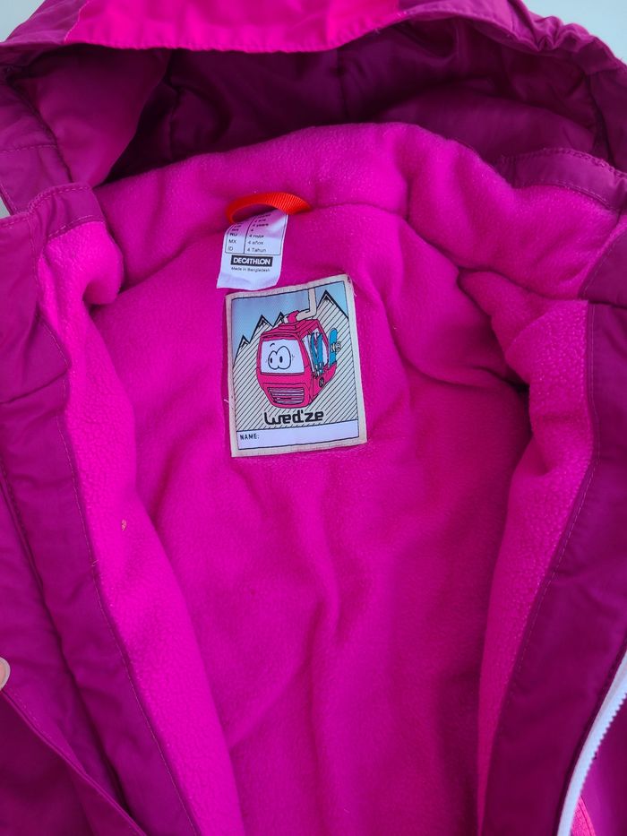 Combinaison de ski  fille 4 ans fuschia - photo numéro 7