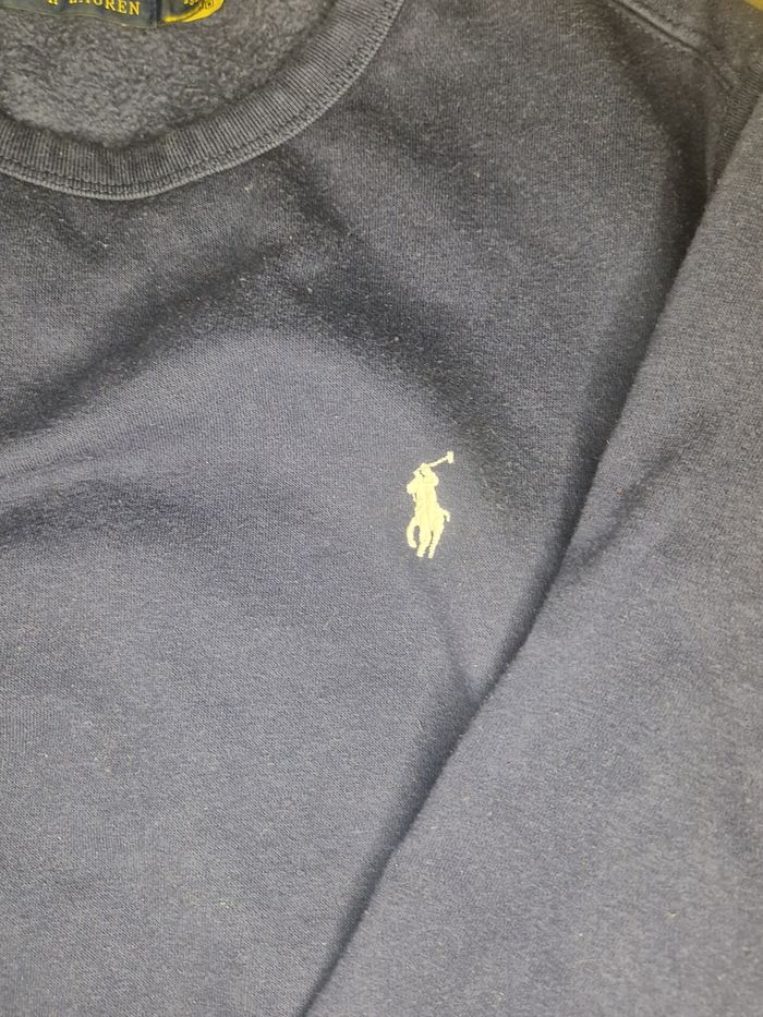 Pull Ralph Lauren bleu marine - photo numéro 4