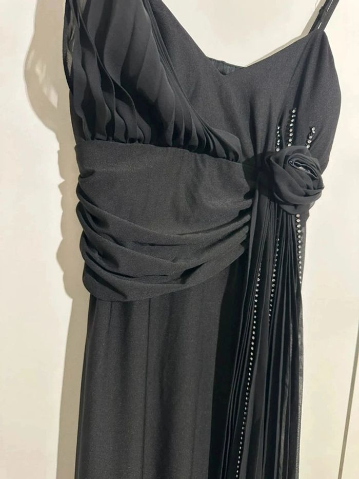 Robe noire pour soirée chic Taille S - photo numéro 6