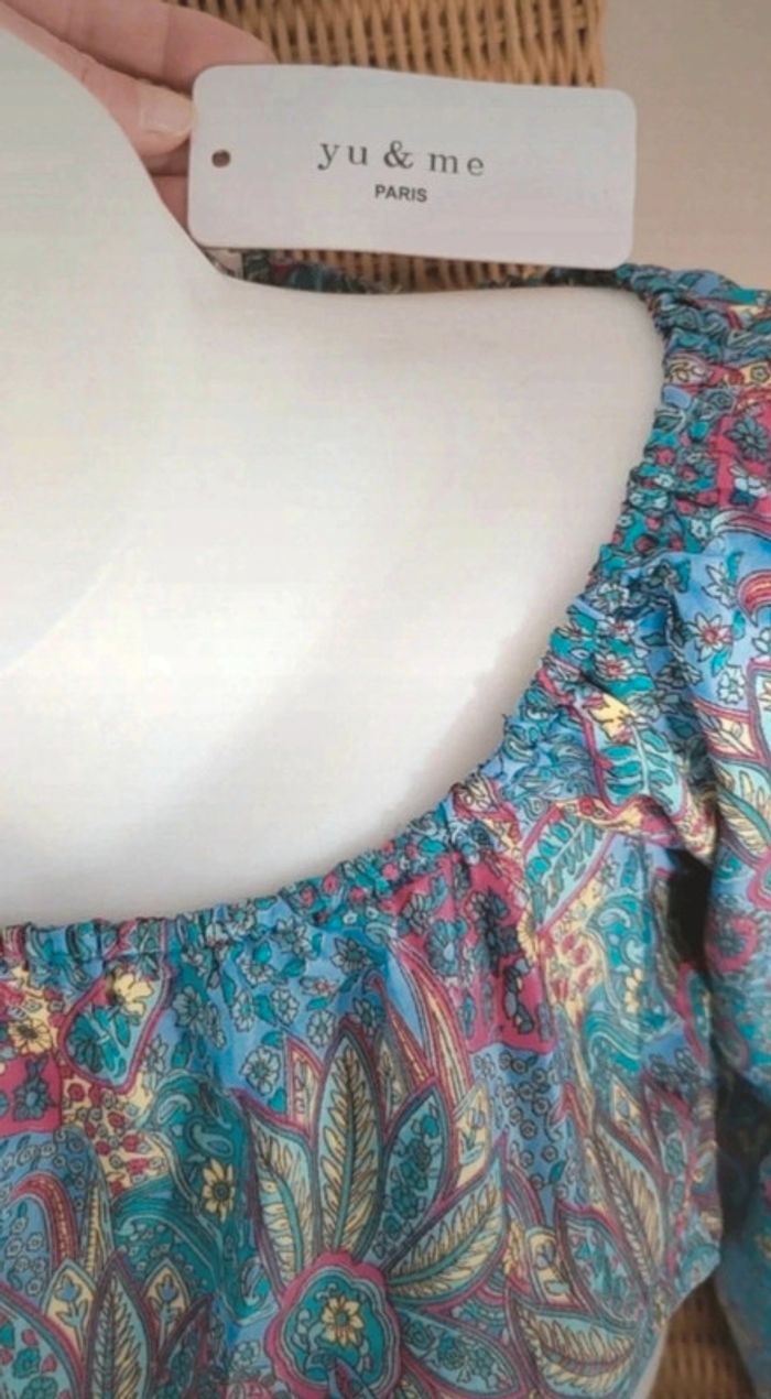 Ensemble soyeux coloré Yu & me Paris. M38/L40. Neuf 🥰 - photo numéro 4