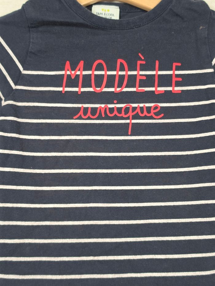 T-shirt manche longue tape à l'œil 18 mois 80 cm - photo numéro 3