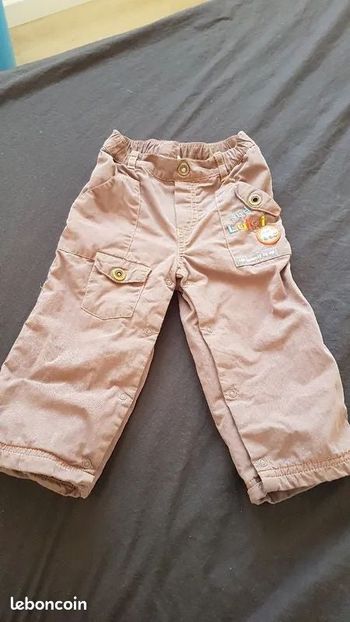 18 mois pantalon Disney baby Luigi doublé chaud hiver