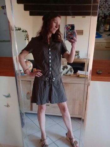 Robe 40 marron bréal c7