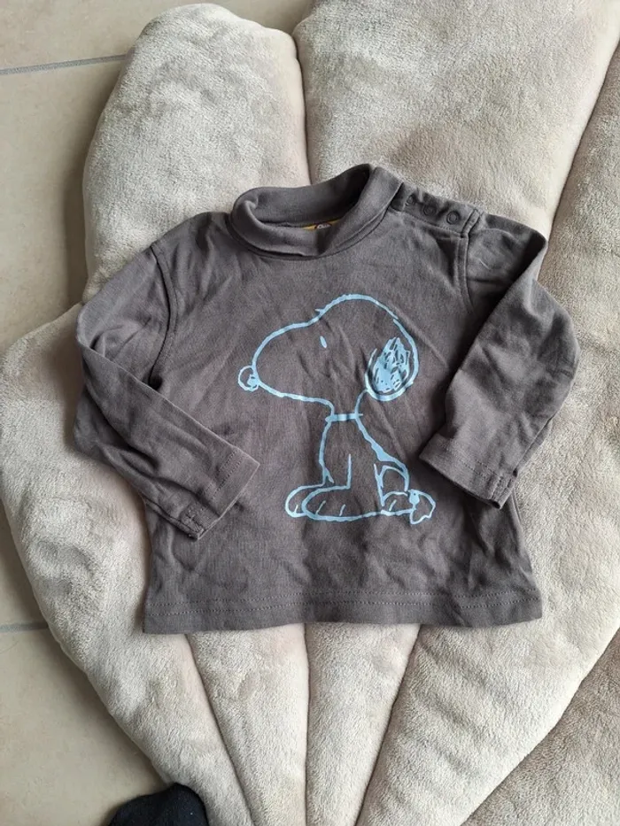 Lot de 2 t-shirt col roule - photo numéro 2
