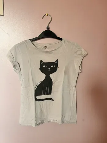 T-shirt avec imprimer chats