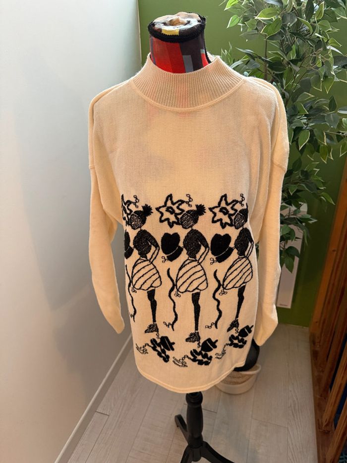 Pull en laine vintage Kookaï Taille 40