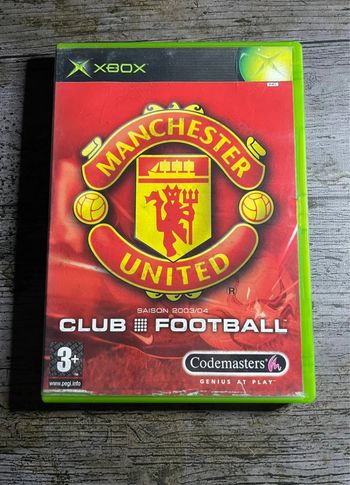 Manchester United Club Football 2003/04 - Xbox Complet Version FR Microsoft