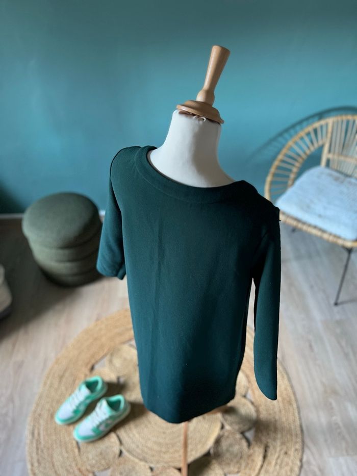 💚 Robe Courte Mango – Vert Sapin / Taille S - photo numéro 2