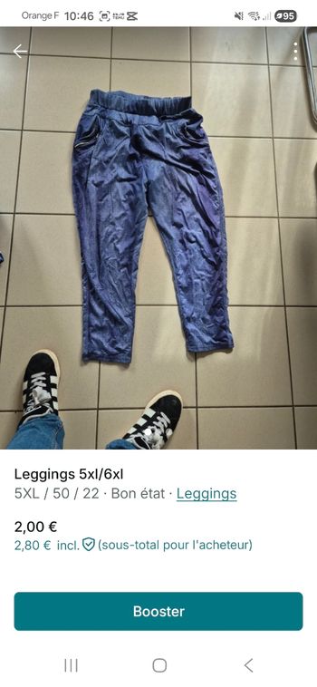 Legging 5/6 xl