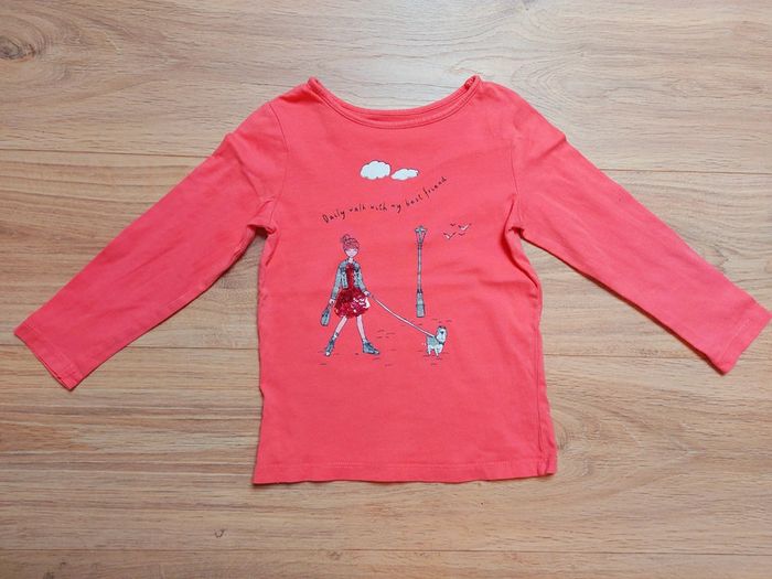 T-shirt manches longues sequins 3 ans