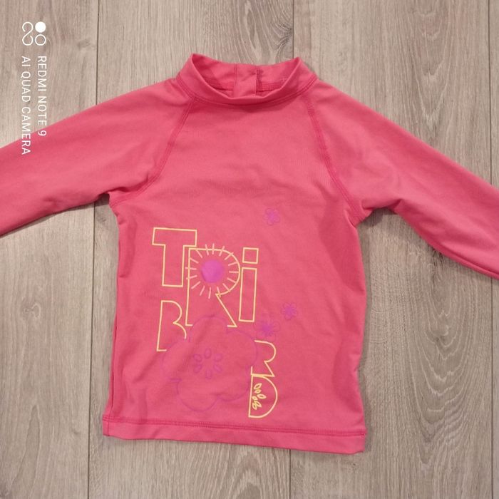 Haut de maillot de bain rose 2/3ans - photo numéro 2