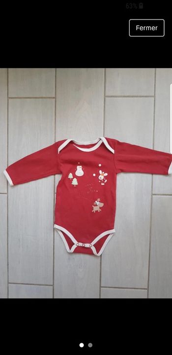 Bodie de noel mixte 6mois