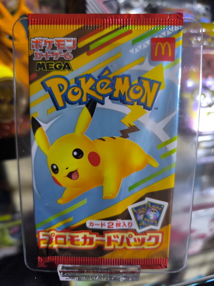 McDonald’s 2025 Japan Promo Pack – Pokémon – Scellé / Jamais ouvert