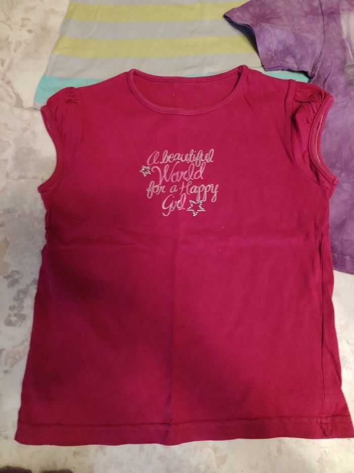 Lot t-shirt 8 ans - photo numéro 2