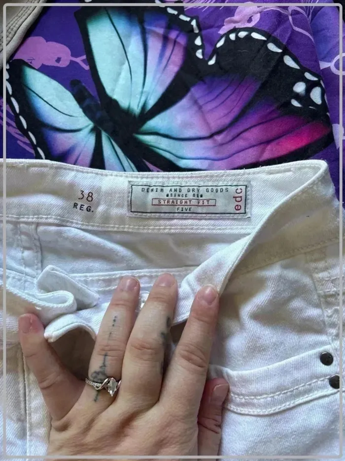 Jeans taille 38 marque edc - photo numéro 3