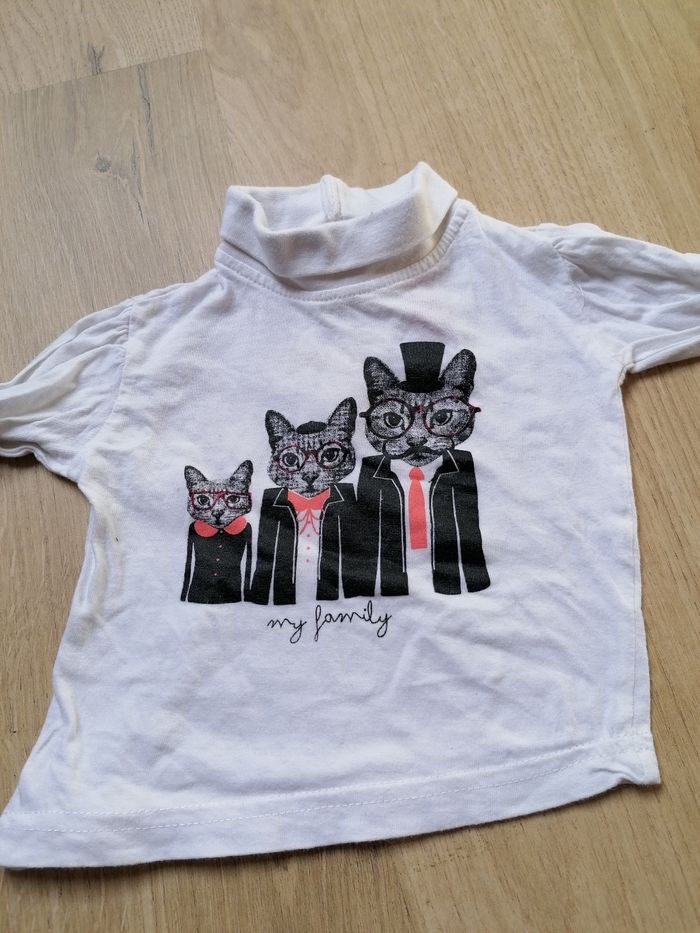 Tee shirt miss cutie 6mois