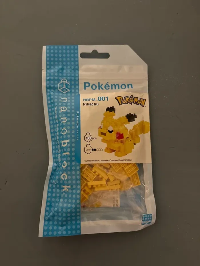 Nanoblock pikachu