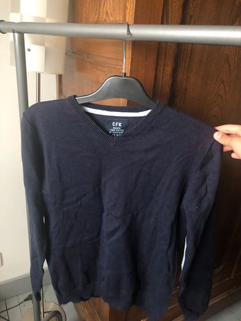 Pull bleu marine
