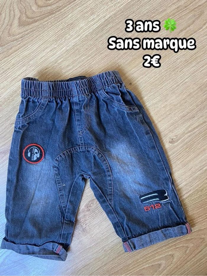 Bermuda 🍀 3 ans 🍀 Sans marque