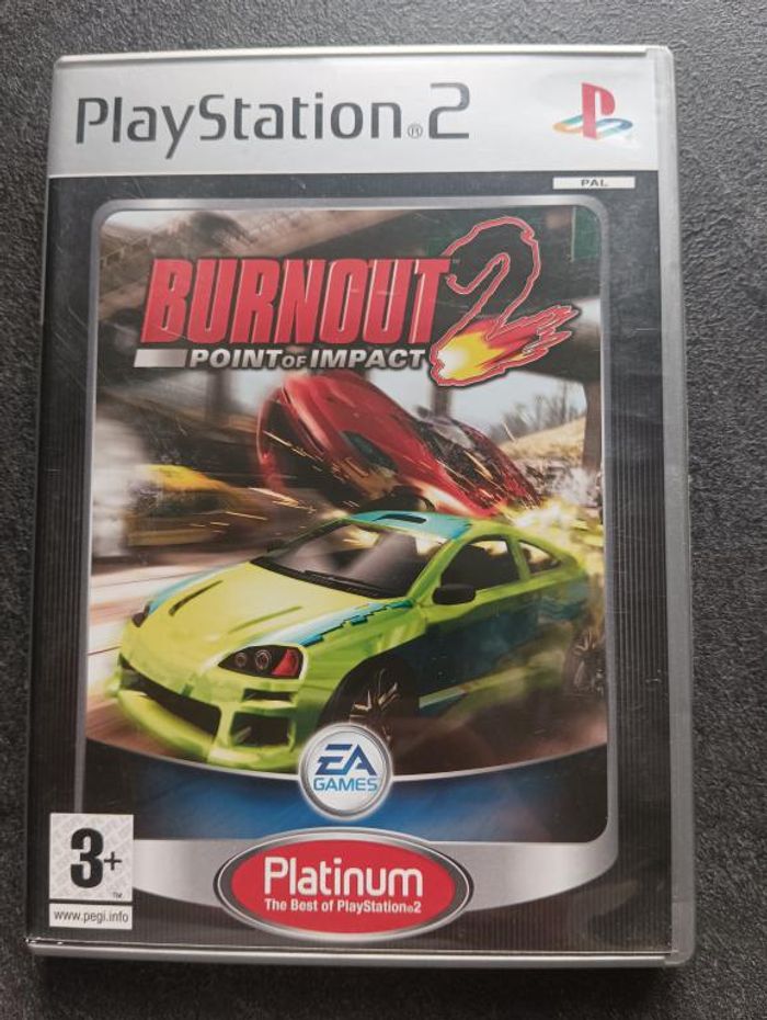 Sony - Playstation 2 - Burnout 2 - Point of impact