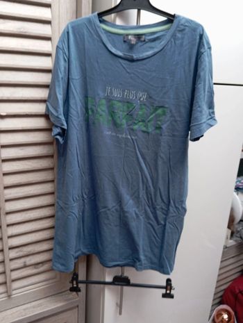 Tee-shirt manche courte imprimé TQF taille L