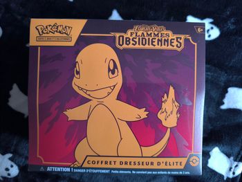 Coffret dresseur d'élite pokémon Flammes Obsidiennes