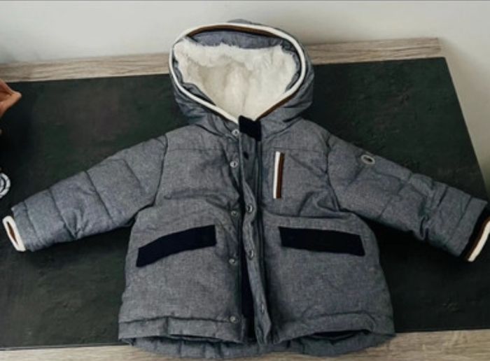 Manteau doudoune bébé 6 mois - photo numéro 2