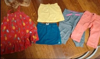 lot de 5 vêtements été fille 3-4 ans🌺