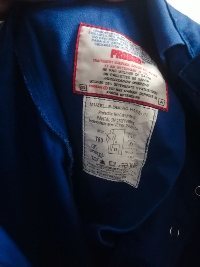 Pantalon de travail taille 50 - photo numéro 3