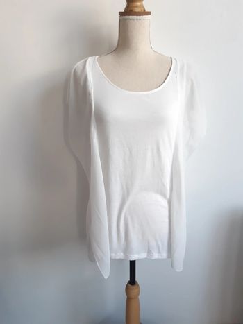 Débardeur blanc H&M T38
