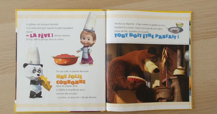 Livre Masha & Michka 
"Masha et la galette des rois" - photo numéro 3