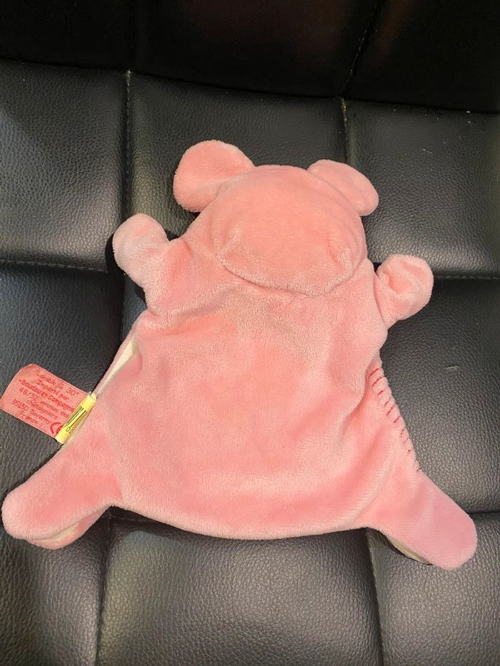 Doudou et compagnie marionnette chien rose - photo numéro 6