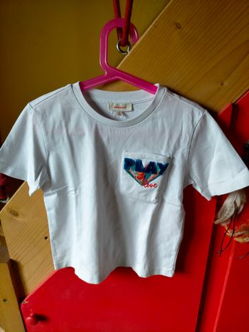 Ravissant tee-shirt Catimini neuf 4 ans