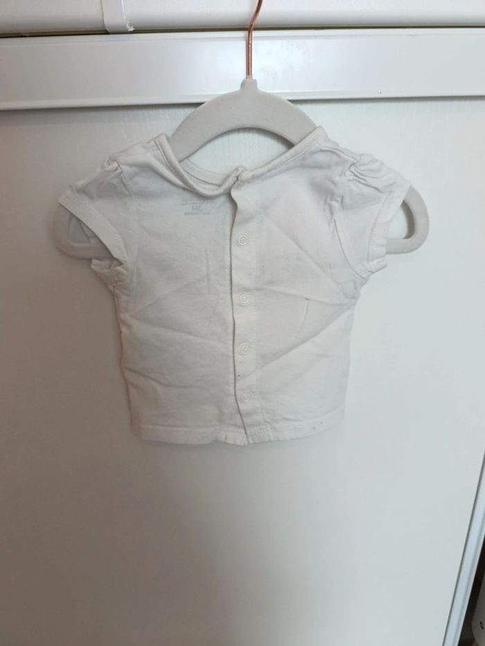 Tee shirt coeur 3 mois - photo numéro 3