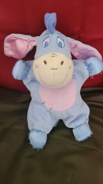 Peluche Winnie l'ourson âne Bourriquet Disney Baby Kids Preferred, oreilles froissées