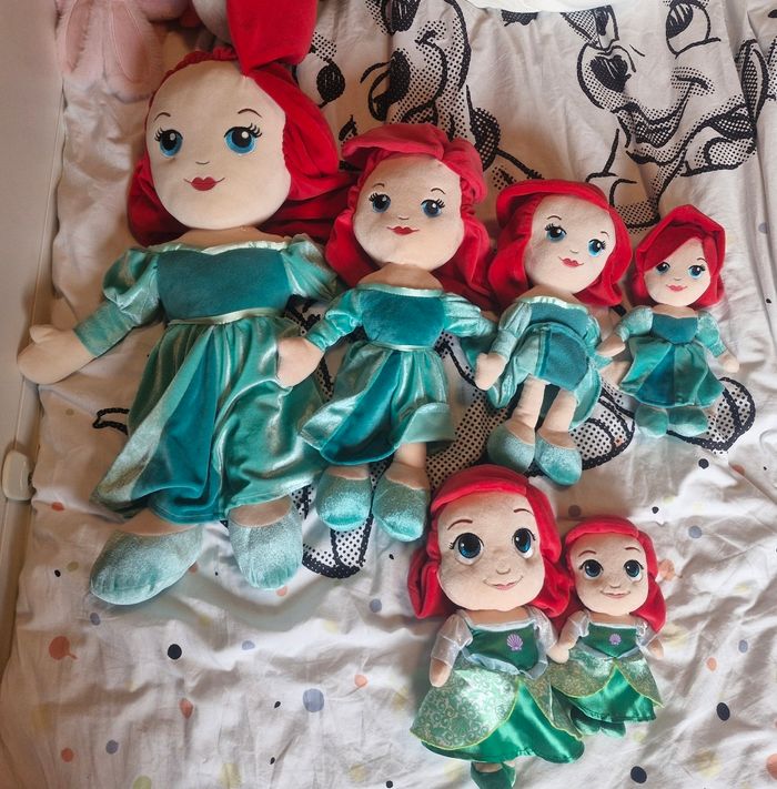 Divers peluches princesses disney - photo numéro 4
